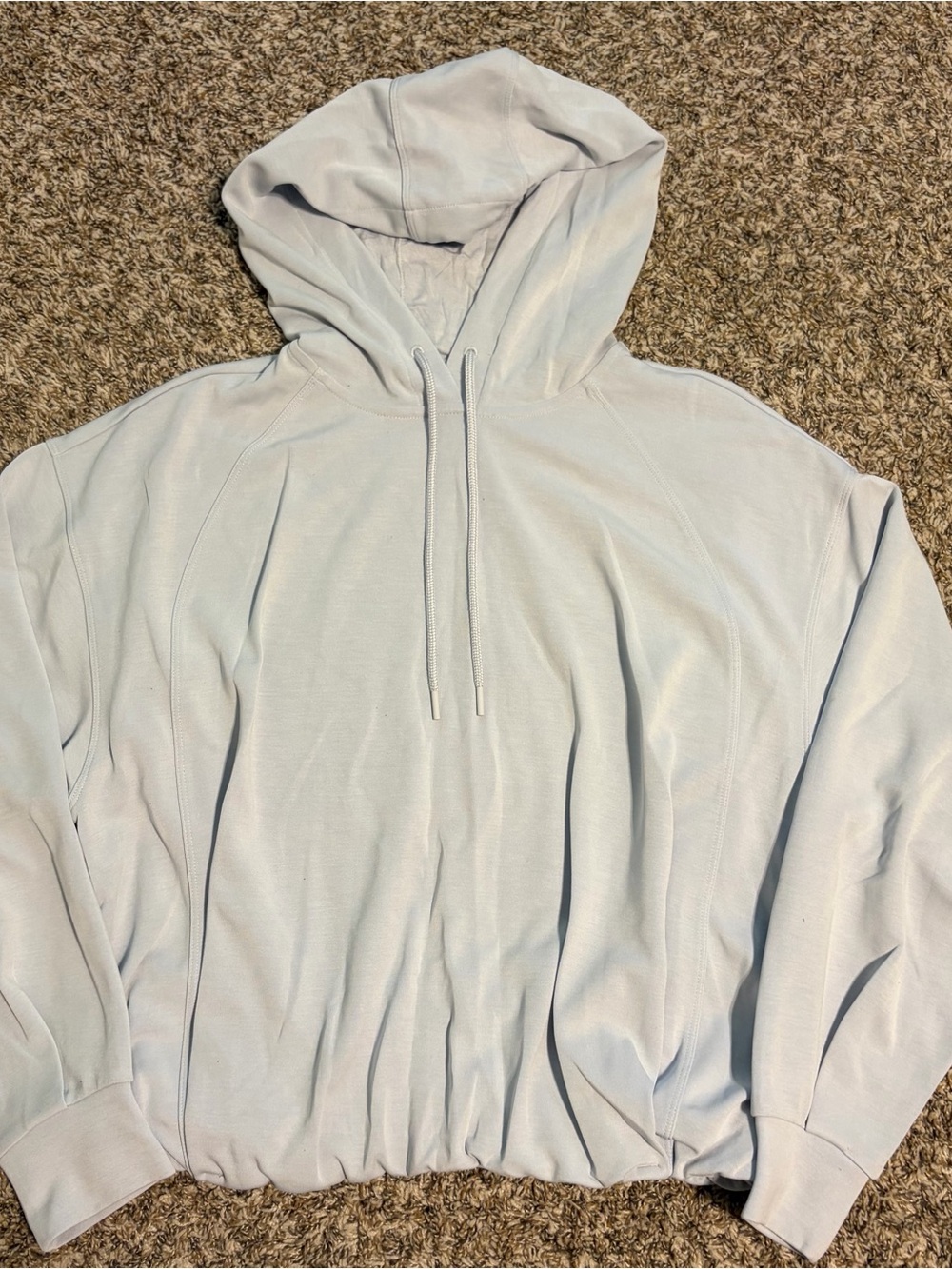 Athleta Bubble Hem Seasoft Hoodie